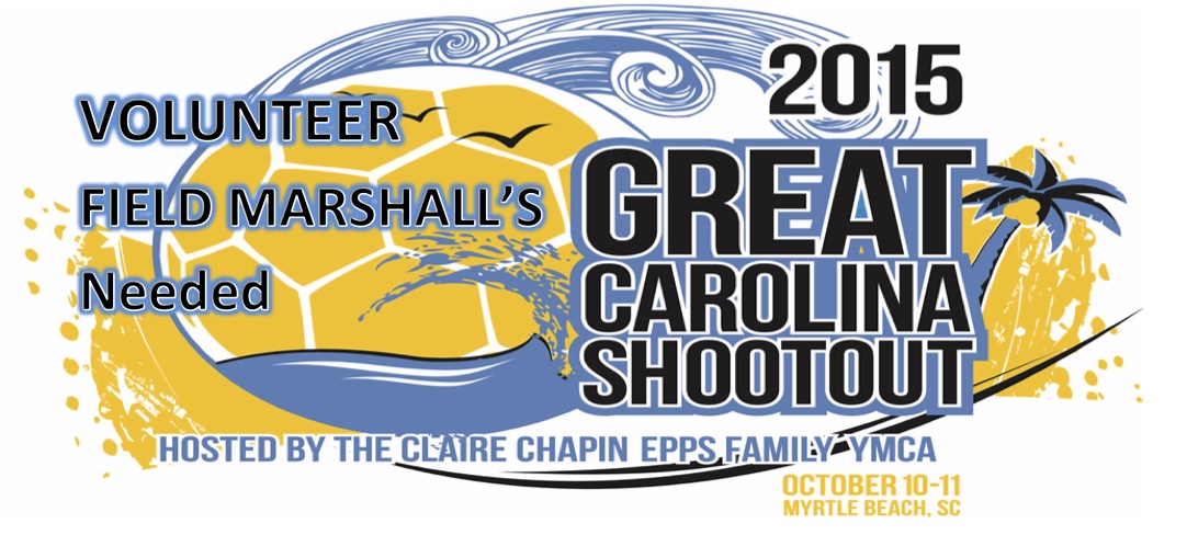 Field Marshalls Needed @ Great Carolina Shootout
